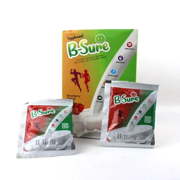 B-Sure Multivitamin Supplement (Strawberry Flavor)