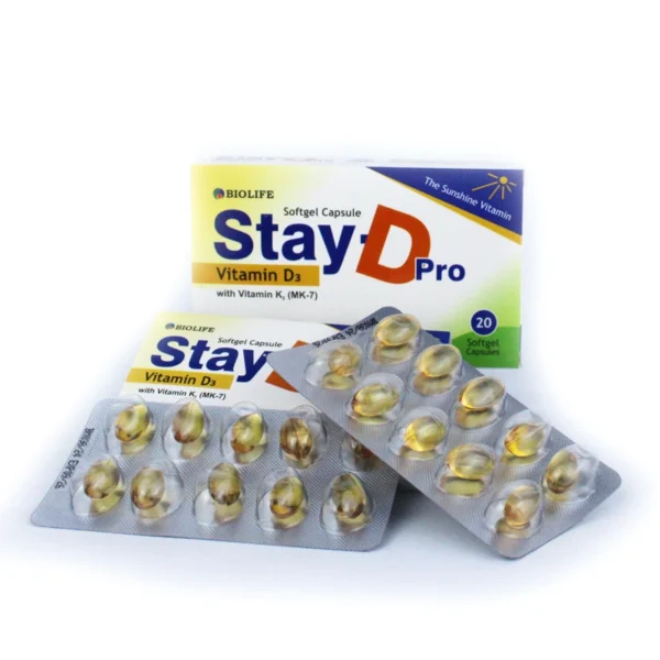 Biolife Stay-D Pro Vitamin D3 with Vitamin K2 MK-7