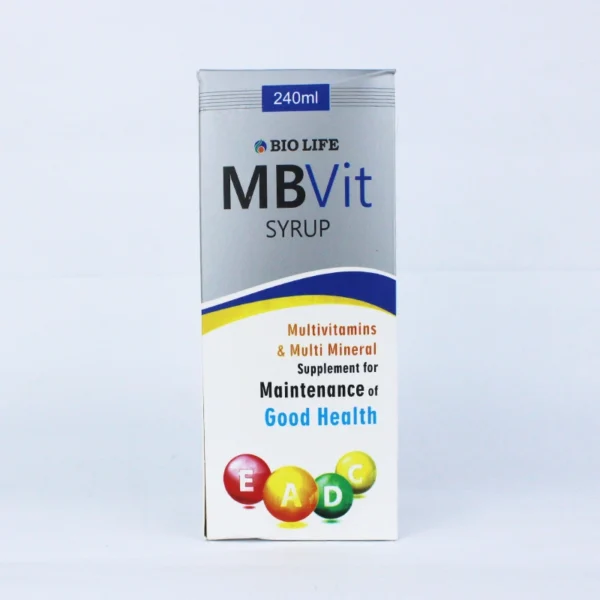 MBVit Multivitamin & Multimineral Syrup – 240ml - Image 2