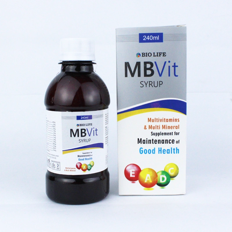 MBVit Multivitamin & Multimineral Syrup – 240ml