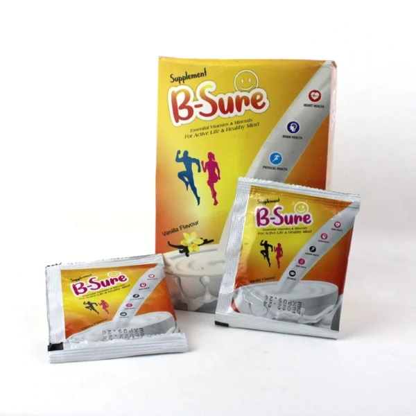 B-Sure Multivitamin Supplement (Vanilla Flavor)