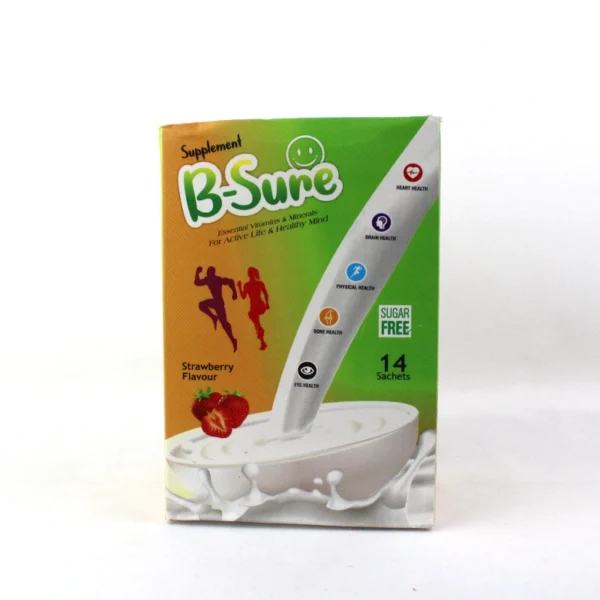 B-Sure Multivitamin Supplement (Strawberry Flavor) - Image 2