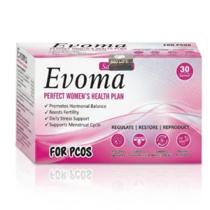Evoma Sachet – Perfect Women's Health Plan for PCOS & Hormonal Balance (30 Sachets)